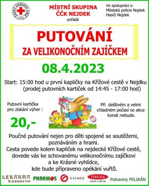 putování za velikonočním zajíčkem