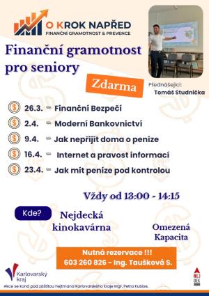 finanční gramotnost pro seniory