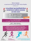 vyhlášení sportovce 2025